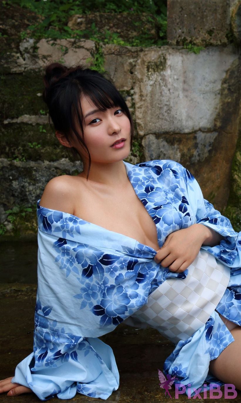 Japanese Idol Mizuki Hoshina Digital only weekly play PHOTO BOOK wet Become an adult PixiBB (14)